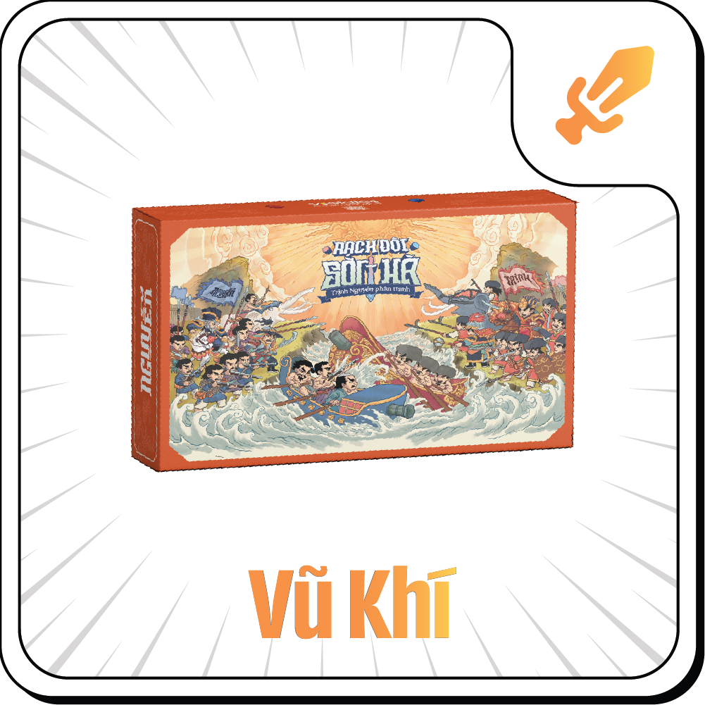 Hộp bộ cờ tướng quân lục giác, nhìn nghiêng